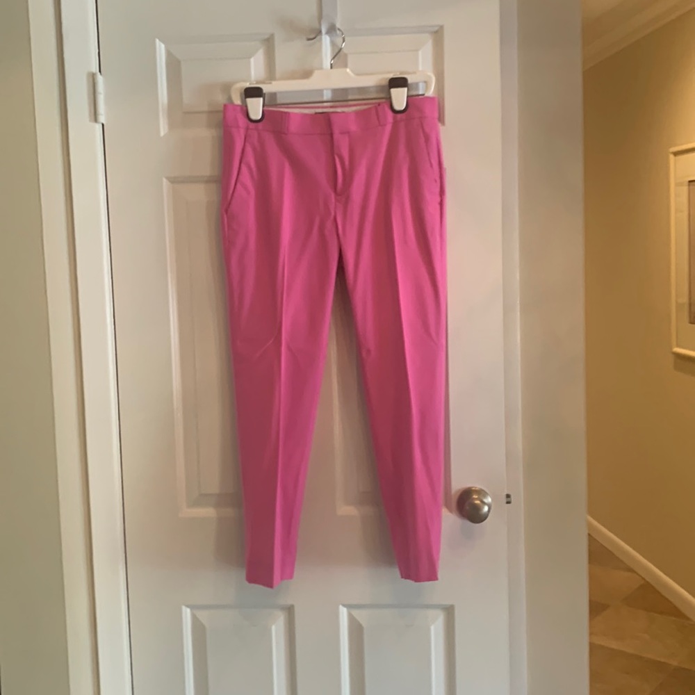Banana Republic Avery Pants. Pink 4 Black 4P. Like new. $25 each. Wool blend.